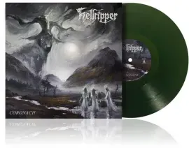 Виниловая пластинка Hellripper - Coronach [New Vinyl LP] Clear Vinyl, Green