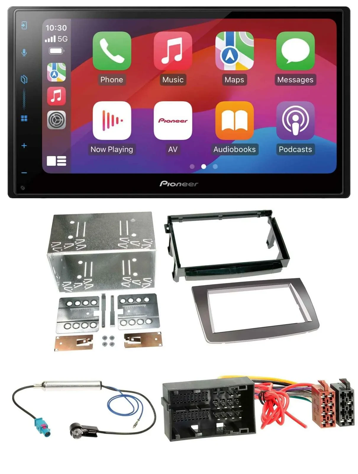 Pioneer DAB USB MP3 Bluetooth 2DIN Autoradio für Alfa Romeo Mito ab 14 955 silbe