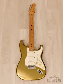 Электрогитара Fender Order Made Stratocaster ST57-770LS SSS Aztec Gold w/gigbag Japan 1991