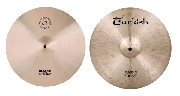 Тарелка барабанная Turkish 14" Classic Hi-Hat (пара)