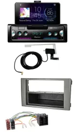 Pioneer DAB Bluetooth MP3 USB Autoradio für Iveco Daily (06-14) dunkelgrau