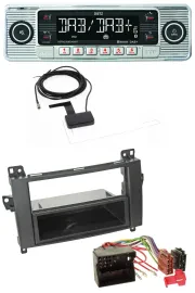 Dietz Bluetooth USB MP3 DAB Autoradio für Mercedes B-Klasse (T245, 05-11)