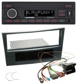 Blaupunkt USB AUX Bluetooth MP3 Autoradio für Opel Corsa D ab 2005 Stealth Schwa