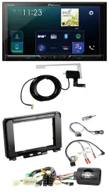 Pioneer 2DIN DAB USB Lenkrad Bluetooth Autoradio für Suzuki Jimmny GJ ab 2018