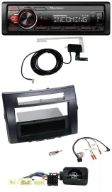 Pioneer USB Lenkrad DAB Bluetooth Autoradio für Toyota Corolla Verso 04-07 schwa