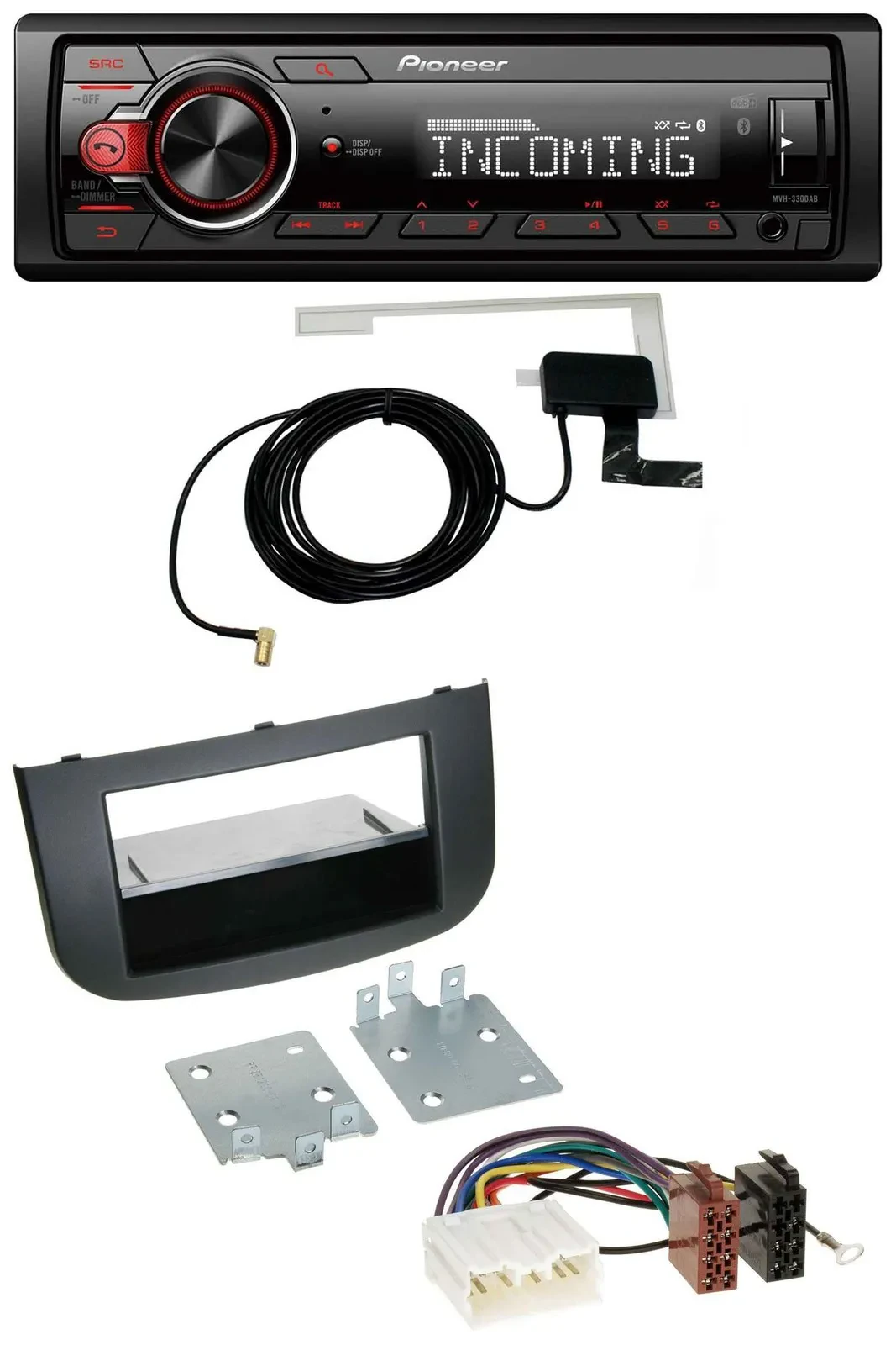 Pioneer USB MP3 DAB Bluetooth Autoradio für Mitsubishi Colt Z30/Z30G/Z3B/Z3V ab