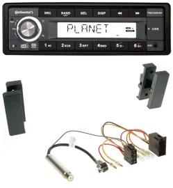 Continental USB 1DIN AUX DAB MP3 Autoradio für Seat Leon, Toledo (1998-2006)
