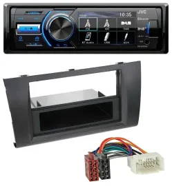 JVC Bluetooth MP3 USB DAB Autoradio für Suzuki Swift (2006-2010)