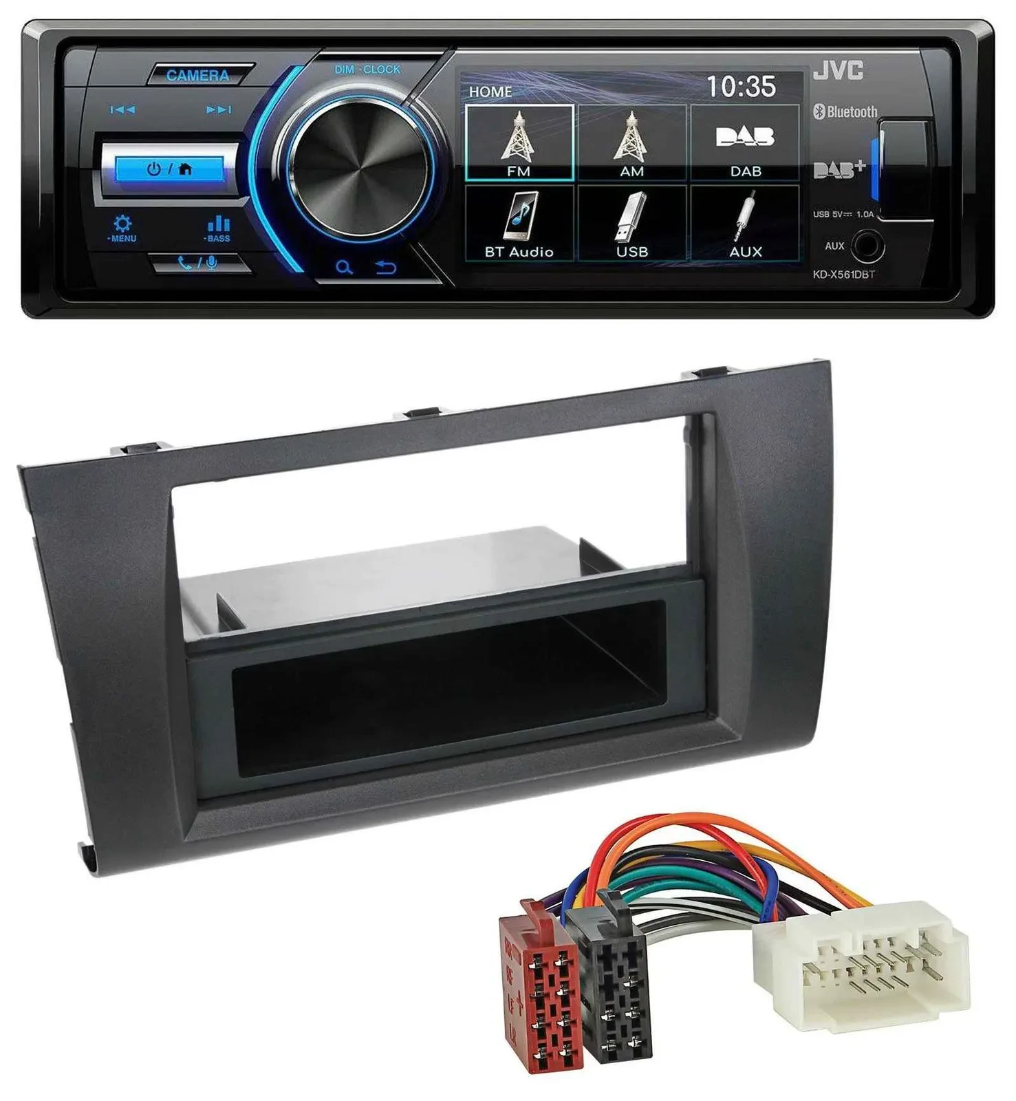 JVC Bluetooth MP3 USB DAB Autoradio für Suzuki Swift (2006-2010)