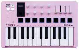 MIDI-клавиатура Arturia MiniLab 3 Rose Quartz 25-Key розовый