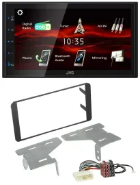 JVC USB Bluetooth MP3 DAB 2DIN Autoradio für Subaru BRZ (ab 2012)