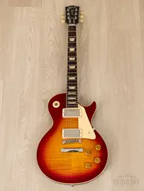 Электрогитара Gibson Custom Shop Historic 1958 Les Paul Standard R8 HH  Vintage Cherry Sunburst w/case USA 2019