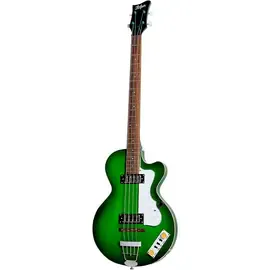 Полуакустическая бас-гитара Hofner Ignition Club Bass Green Burst