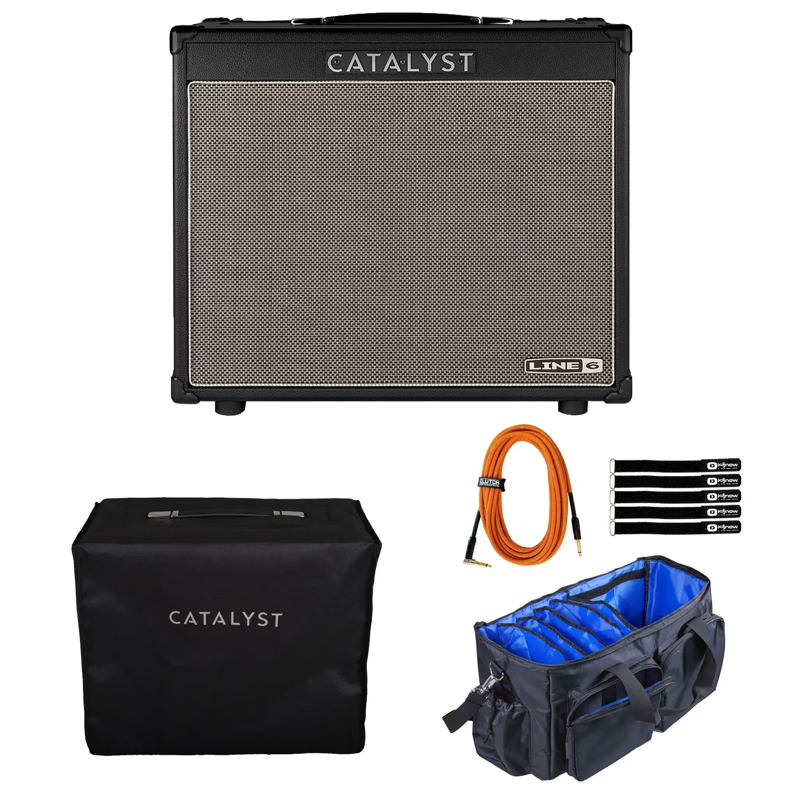 Line 6 Catalyst CX 100 100W Dual Channel Combo Amp with Cover Package