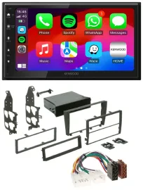 Kenwood MP3 USB DAB 2DIN Bluetooth Autoradio für Lexus IS 300 (2001-2005)