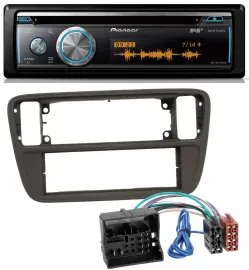 Pioneer MP3 DAB USB CD Bluetooth Autoradio für Seat Mii (ab 2011)