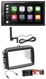 Pioneer USB 2DIN Bluetooth DAB MP3 Autoradio für Fiat 500 L (ab 2012)