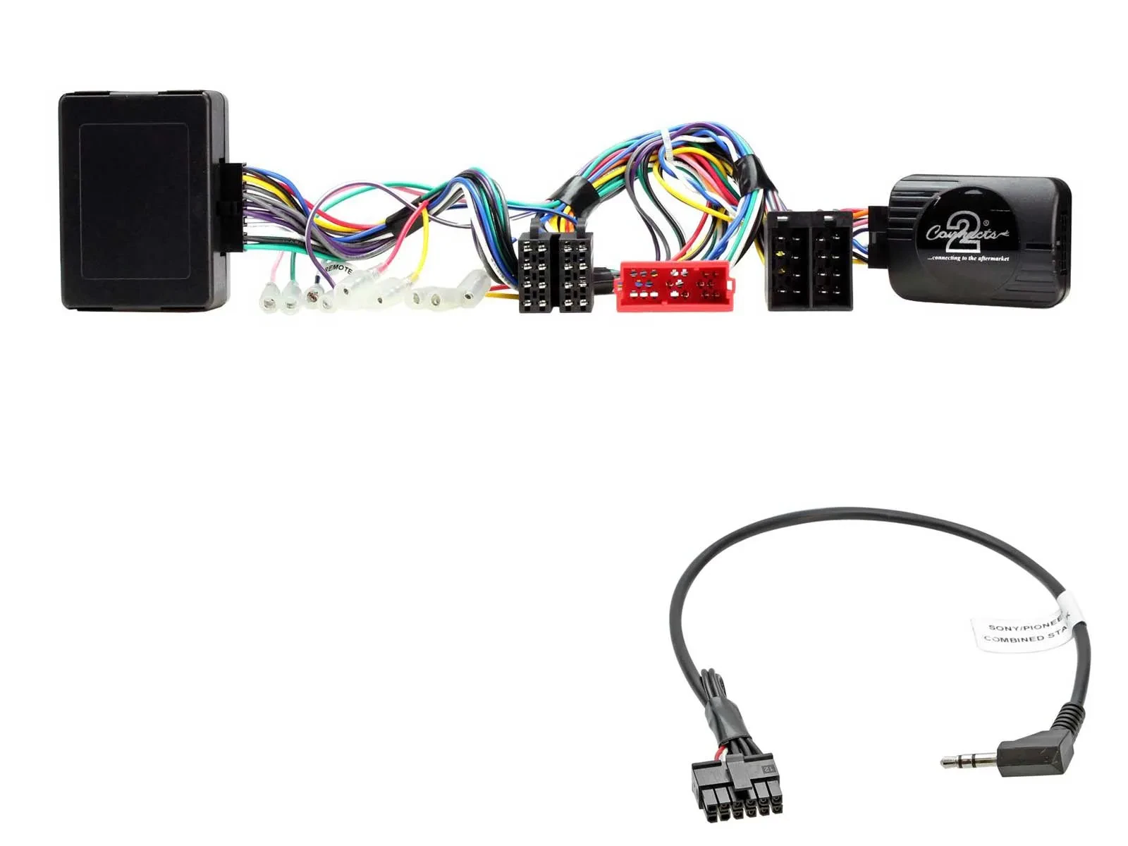 Connects2 CAN-Bus- Lenkradadapter für Audi Teil- /Vollaktiv Blaupunkt Pioneer 42