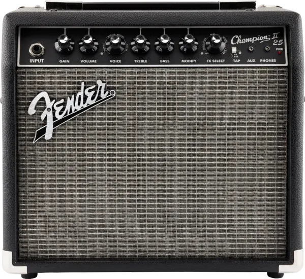 Комбоусилитель для электрогитары Fender Champion II 25 Black 25W 1x8