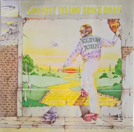 ELTON JOHN - Goodbye Yellow Brick Road (2LP , Used)