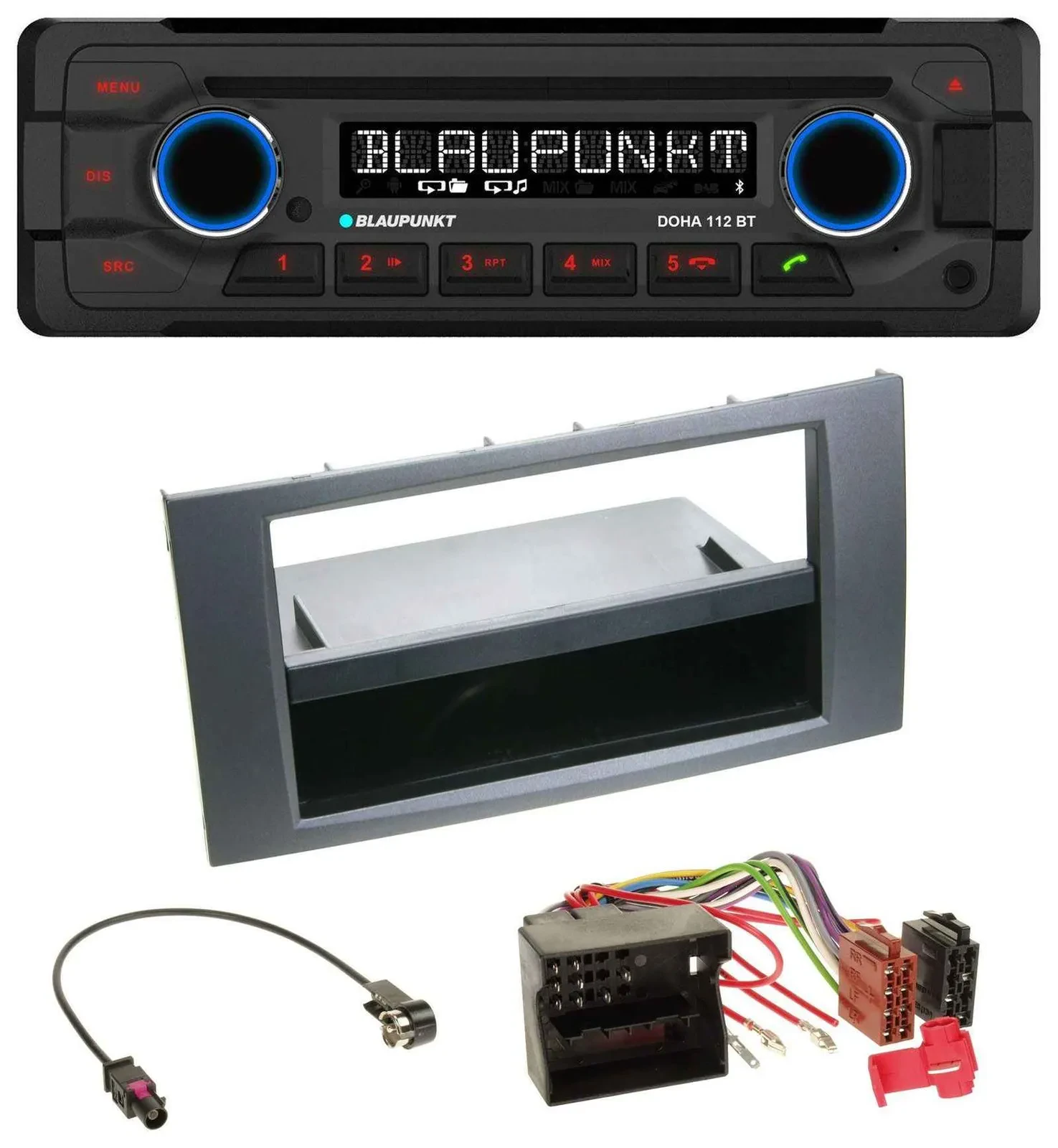 Blaupunkt AUX MP3 CD Bluetooth USB Autoradio für Ford Fusion Kuga Transit 05-12