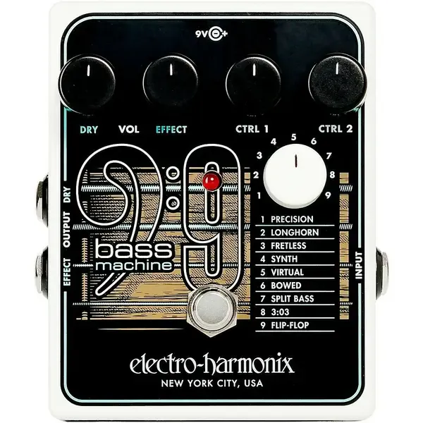 Педаль эффектов для электрогитары Electro-Harmonix BASS9 Bass Machine