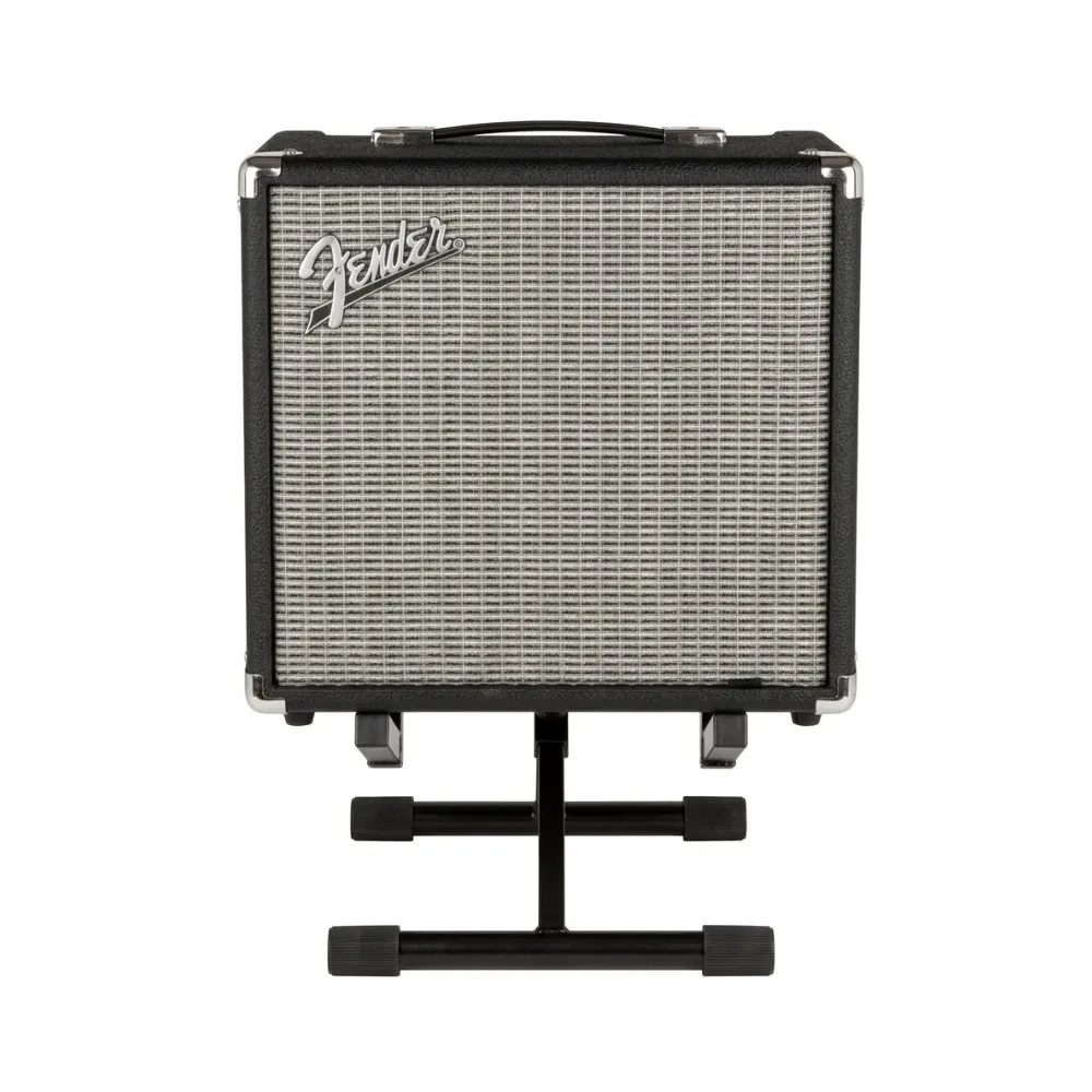 Fender Rumble 25 V3 120V 25-Watt Combo Bass Amplifier Bundle with Amp Stand