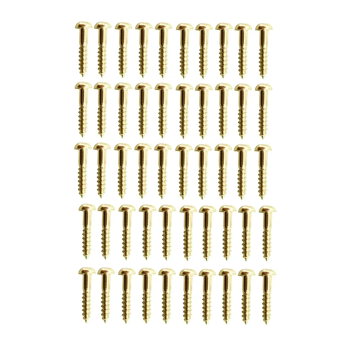 Саморез для электрогитары Hosco WS-03G Gold (50 штук)