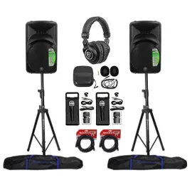 Активная акустическая система Mackie SRM450V3 Black с аксессуарами (пара)
