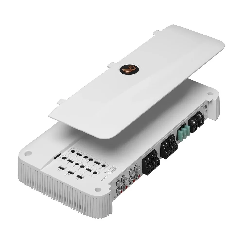 Infinity Marine 6008A 1000W RMS Class D Marine Series 8-Channel Marine Amplifier