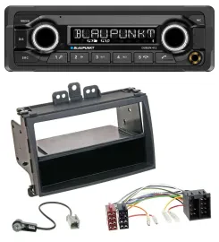 Blaupunkt MP3 Bluetooth USB AUX Autoradio für Hyundai i20 08-11 Rubber-Touch Abl