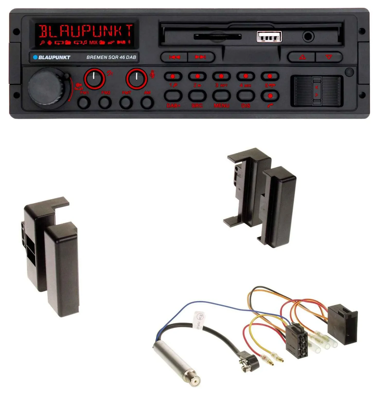 Blaupunkt SD MP3 USB Bluetooth DAB Autoradio für Audi A4 B5 bis 99 A6 C4 bis 97