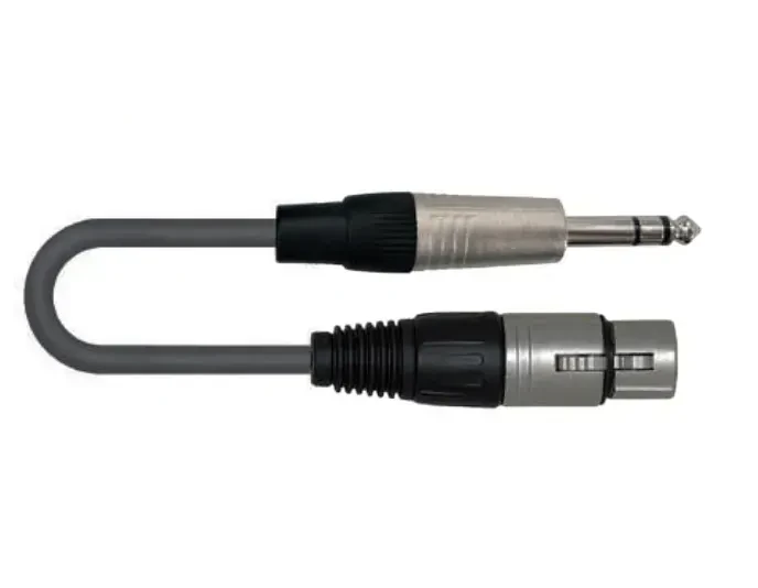 Коммутационный кабель Leem SPTF-3 Black 1 м