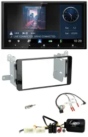 Автомагнитола для Mitsubishi L200 Kenwood 2DIN Bluetooth USB DAB (поддержка кнопок на руле), с 10/2015