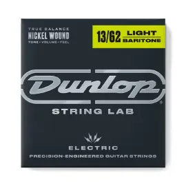 Струны для баритон-электрогитары Dunlop DEN1362 никель, 13-62