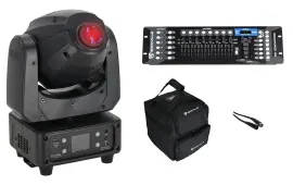 Прожектор Chauvet DJ SENTINEL SPOT Q60 ILS RGBW LED (набор) с контроллером ROCKFORCE 192 и сумкой RLB40