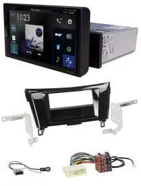 Автомагнитола для Nissan Qashqai/X-Trail (с 2014) Pioneer DAB, MP3, Bluetooth, USB