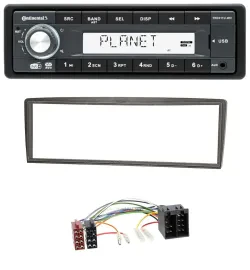 Continental MP3 AUX USB DAB 1DIN Autoradio für Alfa Romeo GTV (ab 2004)