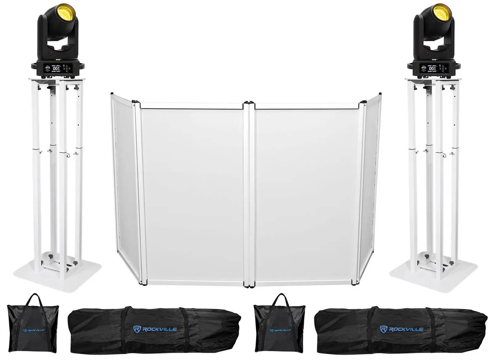 Прибор с полным движением American DJ Vizi Beam RX2 с аксессуарами (пара)