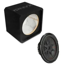 Сабвуфер NVX NE121S 1x12" в закрытом корпусе, 3/4" MDF, низкопрофильный