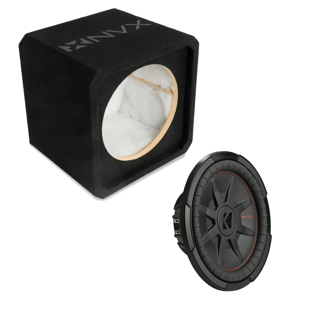 Сабвуфер NVX NE121S 1x12" в закрытом корпусе, 3/4" MDF, низкопрофильный