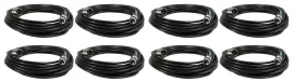 DMX-кабель Chauvet DJ DMX3P50FT 50 ft (15.2 м), 3-pin XLR (male-female) (набор, 8 шт.)