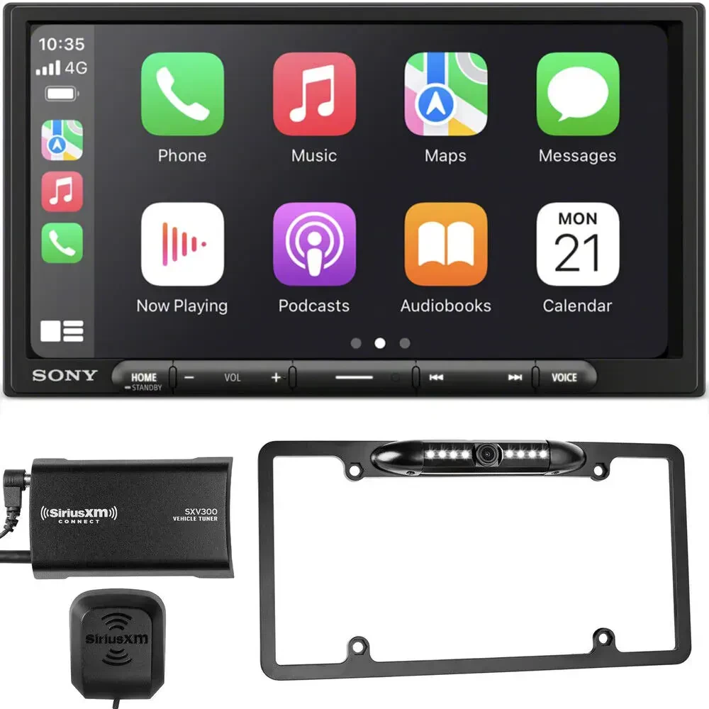 Автомагнитола Sony XAV-AX4000 6.95" (набор: камера BLPCAM2, XM тюнер SVX300v1)