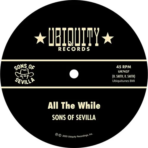 Виниловая пластинка Sons of Sevilla - All The While [New 7" Vinyl]