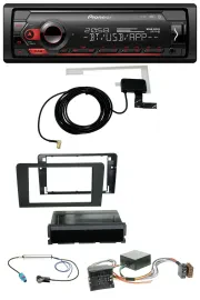 Pioneer DAB USB MP3 Bluetooth Autoradio für Audi A3 8P 06-12 Symphony Infinity A