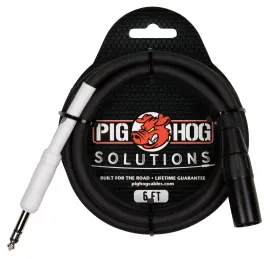 Коммутационный кабель Pig Hog PX4T6 Black 1.8 м