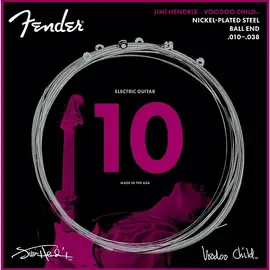 Струны для электрогитары Fender Jimi Hendrix Voodoo Child Ball End NPS 10-38