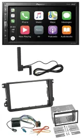 Автомагнитола Pioneer 2-DIN Bluetooth DAB USB MP3 для VW Amarok (с 2010), Beetle (с 2011)