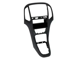 Einbaurahmen DIN Autoradio für Opel Astra J 2009-2016 perl schwarz