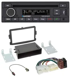 Blaupunkt USB MP3 Bluetooth DAB CD Autoradio für Dacia Logan Sandero Opel Vivaro